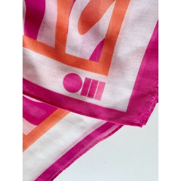 NWOT SOLID & STRIPED Pink Abstract Zebra Print Pareo Sarong Cover-Up, One Size - Picture 10 of 11